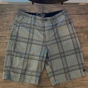 Men’s Billabong Swim Trunks/Plaid/Size 33